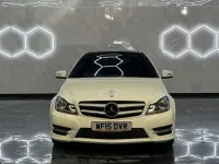 Used Mercedes C250 Sport Edition 204 HP (150 kW) 2015 White Coupe