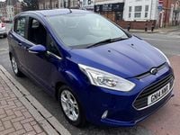 Used Ford B-MAX Zetec 90 HP (66 kW) 2014 Blue MPV