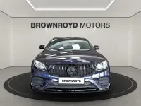 Begagnad Mercedes E220 AMG line 2020 Blå Sedan