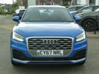 Second-hand Audi Q2 S-Line 190 CP (139 kW) 2017 Albastru SUV