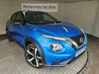 Used Nissan Juke Tekna 117 HP (86 kW) 2020 Blue SUV