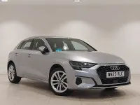 Used Audi A3 Sport 110 HP (80 kW) 2023 Silver Sedan