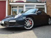 Used Porsche 911 Targa 4S 2009 Blue Cabriolet
