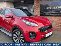Used Kia Sportage 114 HP (83 kW) 2018 Red SUV