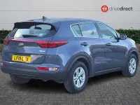 Usado Kia Sportage 114 HP (83 kW) 2019 Azul SUV