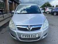 Used Vauxhall Zafira Active 2009 Silver MPV