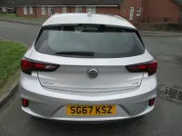 Used Vauxhall Astra SRi 110 HP (80 kW) 2017 Silver Hatchback
