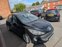 Second-hand Peugeot 308 Sport 120 CP (88 kW) 2008 Negru Hatchback