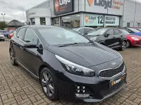 Used Kia Ceed GT-Line 136 HP (100 kW) 2018 Black Hatchback