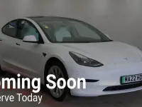 Used Tesla Model 3 Standard Range Plus 366 kW (498 HP) 2022 White Sedan