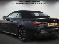 Used BMW 420 Cabriolet M Sport 184 HP (135 kW) 2022 Black Cabriolet