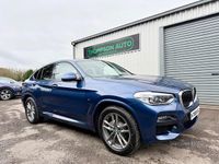 Used BMW X4 M Sport 190 HP (139 kW) 2020 Blue SUV