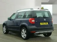 Used Skoda Yeti SE 110 HP (80 kW) 2012 Blue SUV