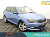 Used Skoda Fabia SE L 110 HP (80 kW) 2015 Blue Estate