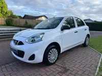 Used Nissan Micra Visia 2014 White Hatchback