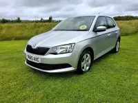 Used Skoda Fabia SE 90 HP (66 kW) 2015 Silver Hatchback