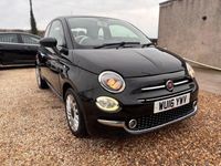 Used Fiat 500 Lounge 2016 Black Hatchback