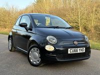 Used Fiat 500 Pop 69 HP (50 kW) 2016 Black Hatchback