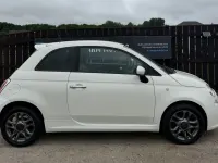 Used Fiat 500 S 69 HP (50 kW) 2014 White Hatchback