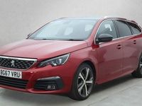 Used Peugeot 308 SW GT-line 150 HP (110 kW) 2017 Red Estate