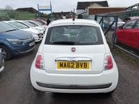 Used Fiat 500 Lounge 69 HP (50 kW) 2012 White Hatchback