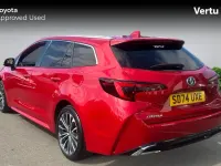 Used Toyota Corolla Design 140 HP (102 kW) 2022 Denim blue (metallic paint) Estate