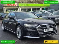 Used Audi A8 S-Line 286 HP (210 kW) 2021 Black Sedan