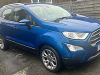 Usado Ford Ecosport Titanium 125 HP (91 kW) 2018 Azul SUV