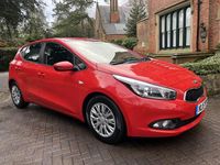 Used Kia Ceed 89 HP (65 kW) 2015 Red Hatchback
