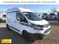 Used Ford Transit Custom 100 HP (73 kW) 2015 White Van