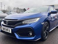 Used Honda Civic Sport Plus 182 HP (133 kW) 2019 Blue Hatchback