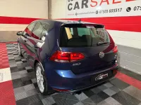 Used VW Golf VII GT 110 HP (80 kW) 2016 Blue Hatchback