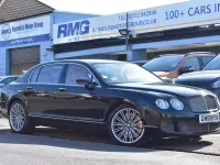 Used Bentley Continental Flying Spur 610 HP (448 kW) 2009 Green Sedan