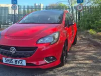 Used Vauxhall Corsa Edition 70 HP (51 kW) 2015 Red Hatchback