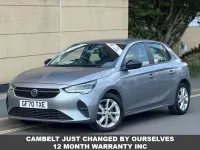 Used Vauxhall Corsa S 100 HP (73 kW) 2020 Grey Hatchback
