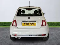 Used Fiat 500 Lounge 69 HP (50 kW) 2016 White Hatchback