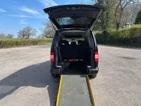 Used VW Caddy Life 102 HP (75 kW) 2014 Black MPV