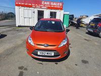 Used Ford Fiesta Zetec 2012 Red Hatchback