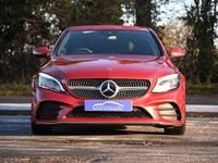 Used Mercedes C300 AMG line 245 HP (180 kW) 2020 Red Sedan