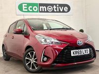 Used Toyota Yaris Hybrid 2019 Red Hatchback
