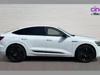 Used Audi Q8 e-tron Black Edition 250 kW (340 HP) 2024 White SUV