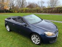 Used VW Golf Cabriolet S 2013 Blue Cabriolet