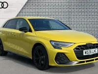 New Audi A3 Sportback e-tron Black Edition 204 HP (150 kW) 2026 Yellow Hatchback