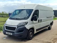Used Peugeot Boxer 130 HP (95 kW) 2019 White Van