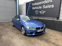 Used BMW 420 M Sport 184 HP (135 kW) 2014 Blue Cabriolet
