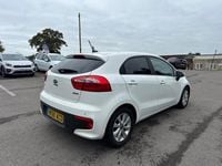 Used Kia Rio 84 HP (61 kW) 2016 White Hatchback