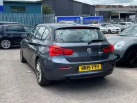 Used BMW 118 Sport Line 150 HP (110 kW) 2019 Grey Hatchback