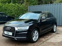 Used Audi Q3 S-Line 150 HP (110 kW) 2017 Black SUV