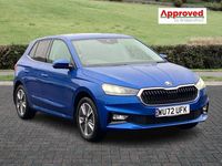 Used Skoda Fabia SE L 2022 Blue Hatchback