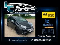 Used Nissan Note Black Edition 80 HP (58 kW) 2017 Black Hatchback